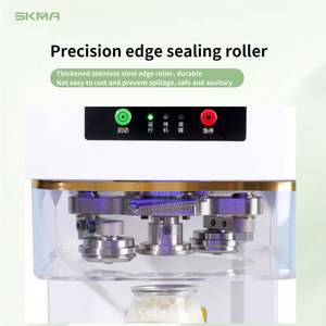 Machine de scellage automatique de canettes Yunqingtech pour café, bubble tea et jus – Équipement de comptoir haute vitesse pour salons de thé - Product Image 4