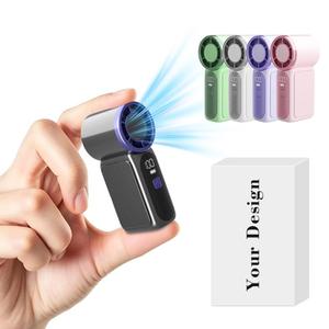0728 Power Bank Multifunctional Handheld Fan Mini Led Hand for Camping Emergency Summer Cooling Needs - Product Image 3