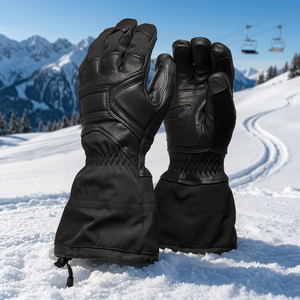 Guantes Térmicos Clásicos Casuales para Hombre y Mujer, Impermeables, con Pantalla Táctil, de Poliéster, para Ciclismo, Snowboard, Invierno - Product Image 4