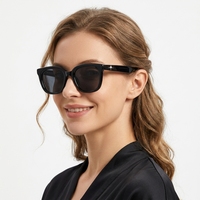 Gafas de Sol Cuadradas Extra Grandes con Protección UV Modelo 666 para Hombre y Mujer, Ideales para Conducir al Aire Libre, con Certificación CE, Gran Venta