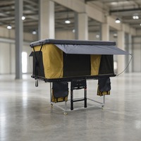 Tente de toit rigide en aluminium 4x4 robuste, ouverture hydraulique, levage direct, pour 2 à 3 personnes, tente de toit pour le camping