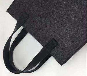 BSCI Audit Factory Felt Tote Bags borsa in feltro ecologica borsa in feltro di <span class=keywords><strong>lana</strong></span> RPET - Product Image 6