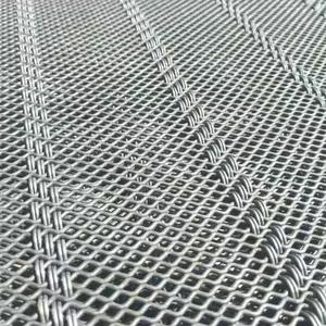 Pantalla antiobstrucción de alta calidad, <span class=keywords><strong>malla</strong></span> de alambre de acero autolimpiante, pantalla de filtro de arena y grava, Material húmedo, <span class=keywords><strong>malla</strong></span> de alambre de Metal - Product Image 4