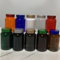 Conteneur à capsules Hengjian, bouteille en plastique vide pour pilules, compléments alimentaires, emballage de capsules de vitamines, 50 ml, 80 ml, 100 ml, 120 ml, 150 ml, 200 ml