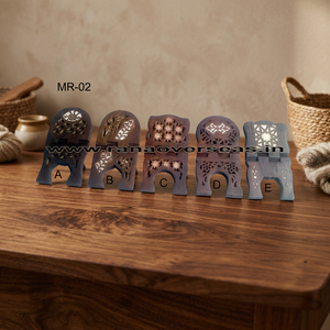 Foldable Hand Carved Polished Eco-Friendly Antique Imitation Wooden Religious Quran Bible <b>Book</b> <b>Stand</b> <b>Holder</b> with Inlay Design - Product Image 3