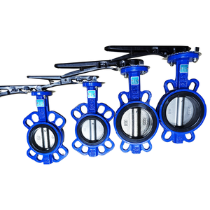 Válvula de Hierro Dúctil de Sellado Suave de Alto Rendimiento Tipo Abrazadera Hidráulica de Doble Excéntrico - Product Image 1