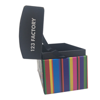 Coffrets cadeaux en carton rigide en forme de cercueil au design unique Logo personnalisé Revêtement UV Stratification mate Gaufrage Bonbons au chocolat