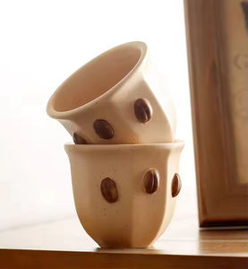 Factory Wholesale 180ml Egyptian Style High Quality <b>Ceramic</b> Coffee <b>Cup</b> Dishwasher Microwave Safe for Restaurants Coffee Shops - Product Image 5