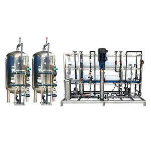 99% taux de dessalement Ro système d'eau osmose inverse machines de traitement de l'eau système de Filtration de l'eau