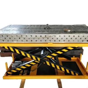 Plataforma de trabajo de la serie 28, mesa de soldadura flexible 3d con elevación