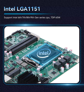 พอร์ต COM 8 ช่อง LVDS/HDMI/VGA จอแสดงผลคู่ เมนบอร์ด H310C LGA1151 แบบฝังตัว รองรับ Linux/<span class=keywords><strong>Windows</strong></span> - Product Image 2