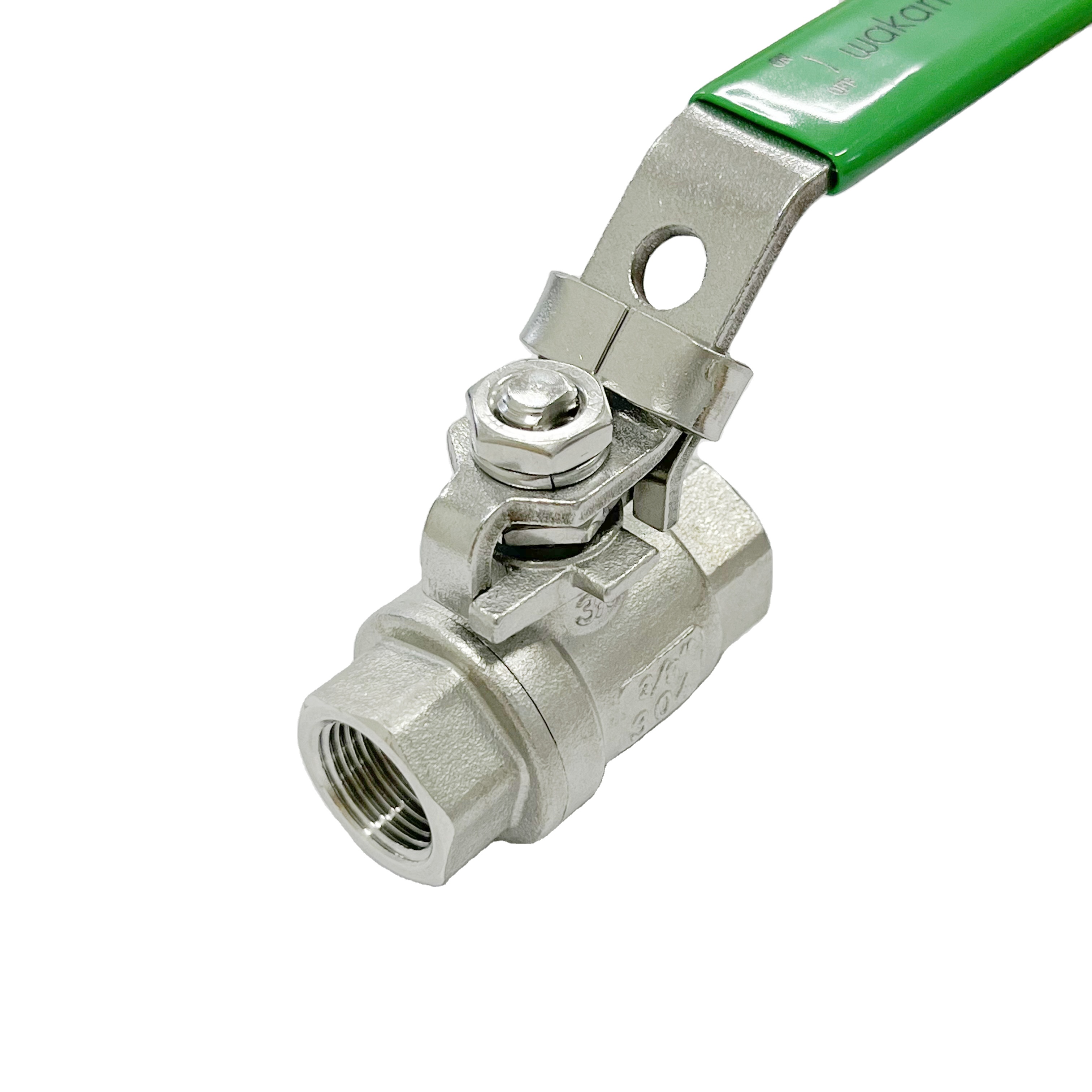 WAKAMASTU 1/2 NPT Женский SS 316 из нержавеющей стали с полным портом 2 шт. шариковый клапан Винил ручка WOG1000 PTFE уплотнение жидкий газ