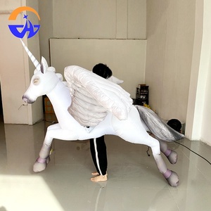 Cosplay rodéo accessoires gothique foncé gonflable personnes portant licorne modèle atmosphère princesse chevalier conte de fées accessoires de scène - Product Image 1