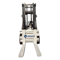 Rotateur de poubelle de pince de fourche rotative hydraulique à 360 degrés manipulant la cargaison sur palettes