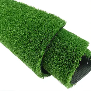10mm/15mm grüne Teppich rolle Sintetica Kunstrasen dekorative Wand und Zaun Kunstrasen zum Dekorieren