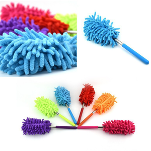 Plumillas Limpiadoras Lavables con Cabezal <span class=keywords><strong>de</strong></span> Microfibra Reemplazable y Barra Extensible para Oficina, Ventanas <span class=keywords><strong>de</strong></span> Auto, Muebles y Ventiladores <span class=keywords><strong>de</strong></span> Techo - Product Image 3