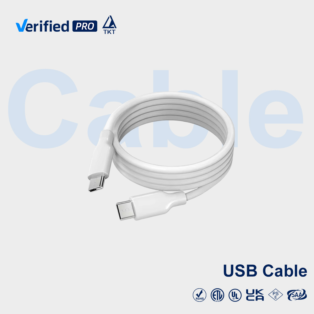 White Type-C to Type-C