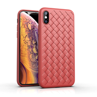 Coque de téléphone tissée de créateur de luxe pour iPhone 11 XSmax XR X 7 8 6 11 Pro Max Plus Housses de téléphone portable en gros