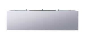 <b>Mirrored</b> & Faux Diamonds Modern Adjustable Storage TV Stand for Living Room Luxury Home Furniture - Product Image 6