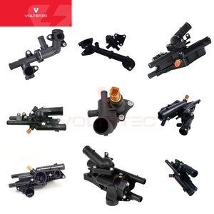 1338.F5 1634187789 9661331580 termostato de refrigerante de motor de alta calidad carcasa conjunto de termostato de coche 2 años de garantía 8660048 - Product Image 3