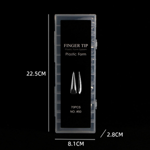 3D Reusable <b>Nail</b> Dual Forms UV Builder Gel Quick Building Acrylic <b>Extension</b> Mold False <b>Nail</b> Tips - Product Image 5