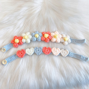 Collar <span class=keywords><strong>de</strong></span> punto <span class=keywords><strong>de</strong></span> lujo para <span class=keywords><strong>mascotas</strong></span> al por mayor, collar para gatitos, bufanda tejida <span class=keywords><strong>de</strong></span> lana, accesorios decorativos bonitos para <span class=keywords><strong>mascotas</strong></span> - Product Image 5