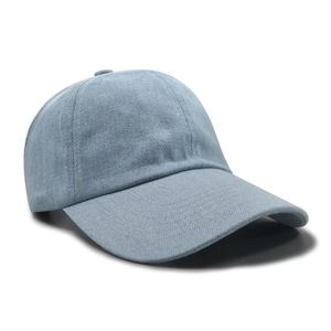Casquettes de sport unisexe en jean de haute qualité, style queue de cheval, à dos ouvert, effet vieilli - Product Image 3