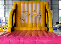 Mur collant commercial pour attrape-mouches, Mur collant gonflable et combinaisons collantes à louer, Jeux de carnaval, Divertissement de fête, Mur à velcro