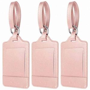 Étiquette de bagage de luxe de haute qualité, personnalisable, pour voyage en avion, porte-adresse et identification de bagage - Product Image 5