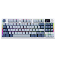 Teclado Mecánico para Juegos Attack Shark K86, RGB, Cableado e Inalámbrico, para Juegos y Oficina, Disponible en Alibaba