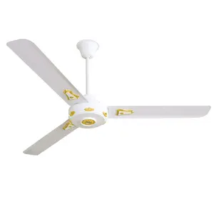 Pak Fan Của Vàng Trang Trí Hiện Đại Được Thiết Kế Với CE & GCC Chứng Nhận Cho 56 Inch Homestead Quạt Trần