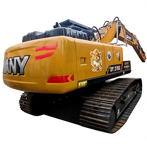 รถขุดไฮดรอลิกขนาดกลาง SANY SY215C 21 ตัน มือสองราคาถูกจากจีน รถขุดดีเซล SANY SY215 SY235C มือสองจากจีน - Product Image 1