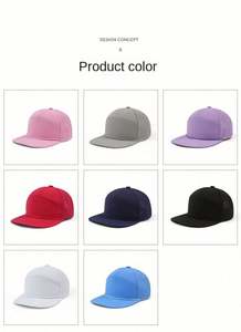 Gorras de Béisbol de Secado Rápido, Impermeables y Transpirables con Orificios Láser, Gorra de Montañismo para Exteriores, Unisex, 7 Piezas, con Cuerda - Product Image 2