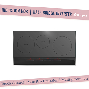 Placa de Inducción Doopen de 3 Quemadores con Control Táctil y Temporizador - Product Image 2