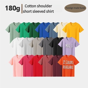 180 gram 3D dập nổi in chữ Stereo lỏng phù hợp với nam giới t Áo sơ mi 100% cotton 180 gram tay áo ngắn Trống Tùy Chỉnh t Áo sơ mi - Product Image 3