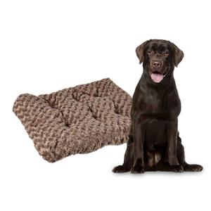 New Arrival Square Fluffy Pet Bed Long Dog Plush <b>Pillow</b> Mats Removable Cushion Washable Plush Pet Bed for Dogs and Cats - Product Image 6