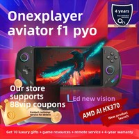 OneXPlayer F1pro HX370 Konsol Game Genggam 7-inci Windows 11 dengan AMD AI HX370 144Hz High Refresh Rate Steam Tiga-dalam-Satu