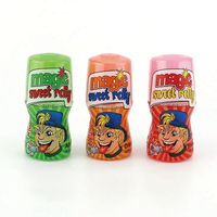 Bonbons liquides en forme de boule à lécher amusants, saveurs de fruits mélangés halal en gros