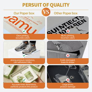 Özel baskı logosu sert karton kat mıknatıs katlanabilir kağıt katlanır ambalaj kutuları lüks siyah manyetik hediye kutusu - Product Image 6