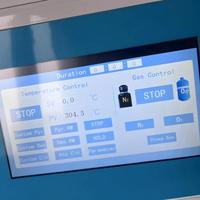 Testeur portable de teneur en carbone noir avec mini-imprimante thermique et sortie de données