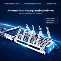 Machine de découpe de verre pour ligne de production d'usine de verre feuilleté isolant trempé professionnel