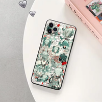 Nouveauté, coque de téléphone portable en TPU souple avec différents designs d'anime, impression de votre propre logo, coque de téléphone