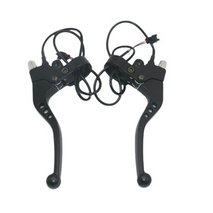 Sıcak BMX bisiklet fren tertibatı alüminyum alaşımlı ve dağ bisikleti ve elektrikli Moped disk fren sistemi için plastik saplı - Product Image 1