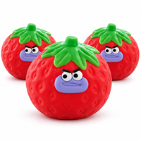 Gigantisch squishy speelgoed Simulatie Aardbei Knijpspeeltje Creatief Grappig Fruit Stressverlichting Knijpspeeltje Promotioneel speelgoed voor stressverlichting