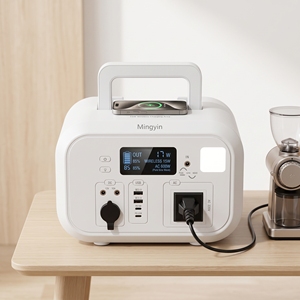 สถานีไฟฟ้าพกพา CY-HY-600W B1-1 พร้อมระบบเสียงบลูทูธ ช่องจ่ายไฟหลากหลายแบบ AC DC USB PD สำหรับใช้งานกลางแจ้งและฉุกเฉิน - Product Image 2