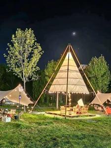 Tente <span class=keywords><strong>de</strong></span> décoration extérieure <span class=keywords><strong>de</strong></span> luxe Tente <span class=keywords><strong>de</strong></span> fête d'événement Safari Camping bambou <span class=keywords><strong>Tipi</strong></span> cône tente toile Boho <span class=keywords><strong>tipi</strong></span> pour la fête - Product Image 2