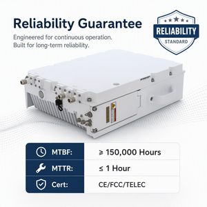 Estación Base Exterior 5G NR GNodeB, 2x40W Multibanda N40 N41 N78, Ancho de Banda de 100MHz, 1200 Usuarios, Estación Base 5G <span class=keywords><strong>SA</strong></span> Integrada - Product Image 6