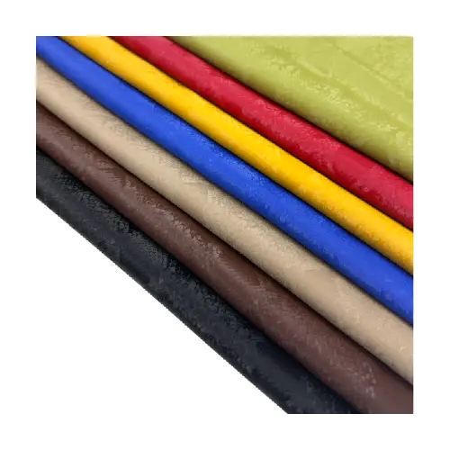 0.5mm Tissu écologique en peau de serpent en cuir synthétique PU pour vêtements Tissu en cuir synthétique écologique