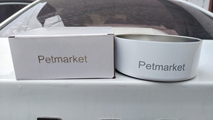 Petmarket Pet Container 40oz Large Food Stainless Steel Eating <strong>Bowl</strong> For Cat And <strong>Dog</strong> - Product Image 4