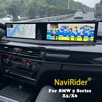Autoradio 21 pouces BMW Série 5 F10 F11 X5 X6 NBT 2011-2016 G30 G38 Système CarPlay Android Auto Lecteur multimédia Garantie 1 an